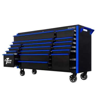 Extreme Tools DX Series 72" 17 Drawer Roller Cabinet